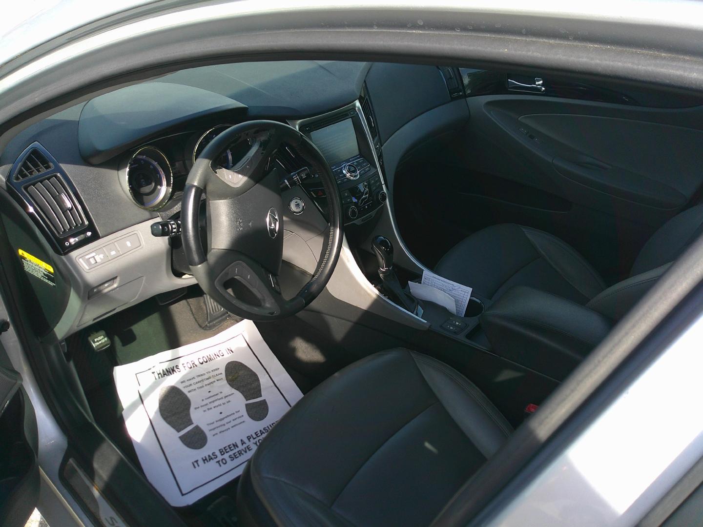 2013 SILVER HYUNDAI SONATA LIMITED; SE (5NPEC4AC5DH) , located at 10405 Abercorn Street, Savannah, GA, 31419, (912) 921-8965, 31.988262, -81.131760 - Photo#3